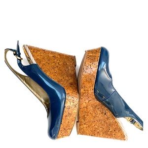 Sam Edelman Sling Back Wedges Size 6